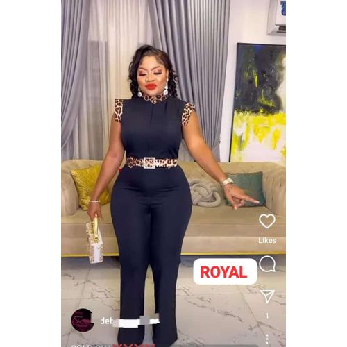 Beautiful jumpsuit for ladies (without belt)