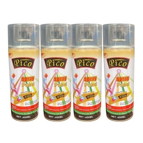 PICCO Spray Paint 450ml -CLEAR X4PCS