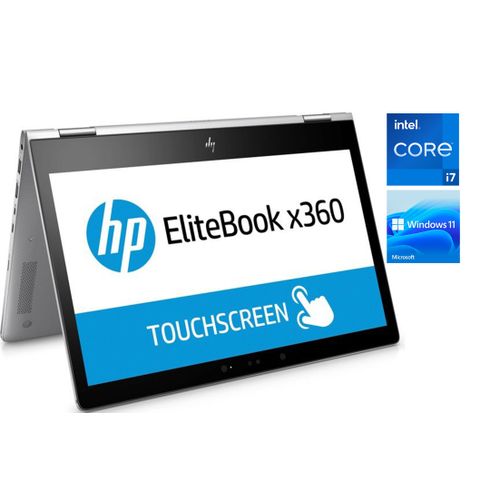 EliteBook X360 TOUCH Intel Core i7- 16GB RAM/1TB SSD/Backlit Keyboard/FP Reader Wins 11 Pro +BAG