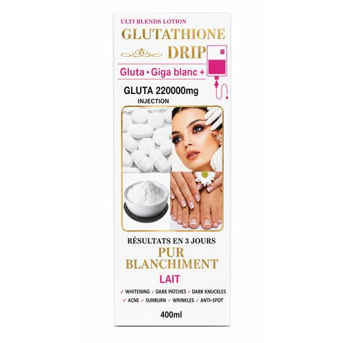 Blends Glutathione Drip Lotion with Gluta-Giga Blanc - 400ml Complexion Care