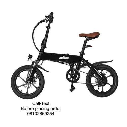 Premium Foldable Electric Bicycle with 16-Inch Tires and Compact Design 36V