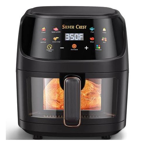 8L Glass Window Electric Digital Touch Screen Air Fryer