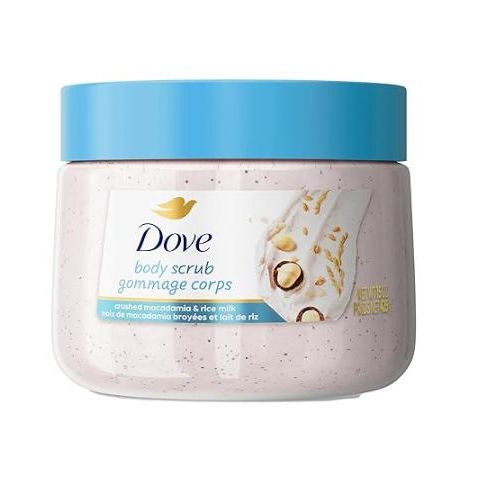 Exfoliating Body Scrub Macadamia & Rice Milk, 15 oz