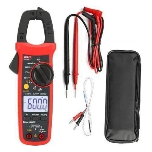 Uni-t Ut204 Plus Digital Clamp Meter Tester Ac Dc Current Voltage Capacitance Temperature