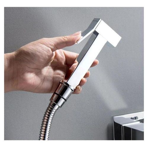 Premium Handheld Bidet Bum Bum Wash Sprayer-Antirust chrome
