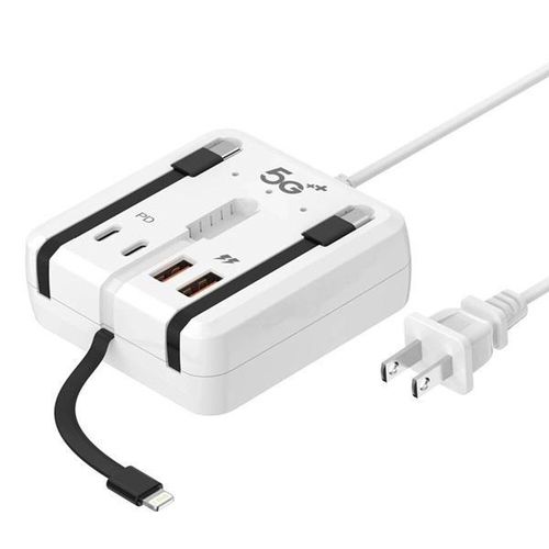 66W Multi-Function Anti-Static Power Socket Charger