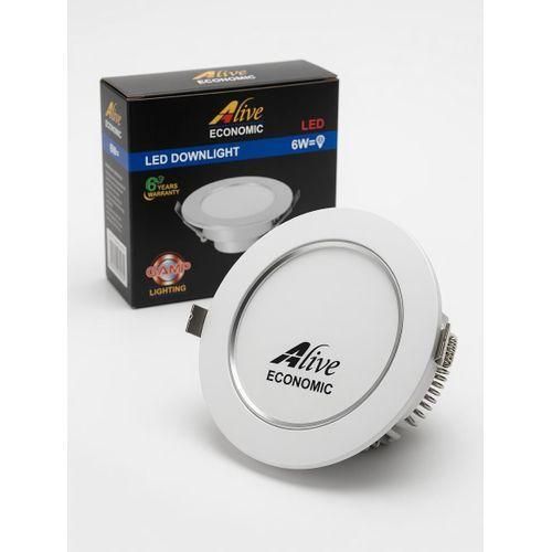 GANP Alive 6W LED Downlight (Round) - Recessed Slim Design
