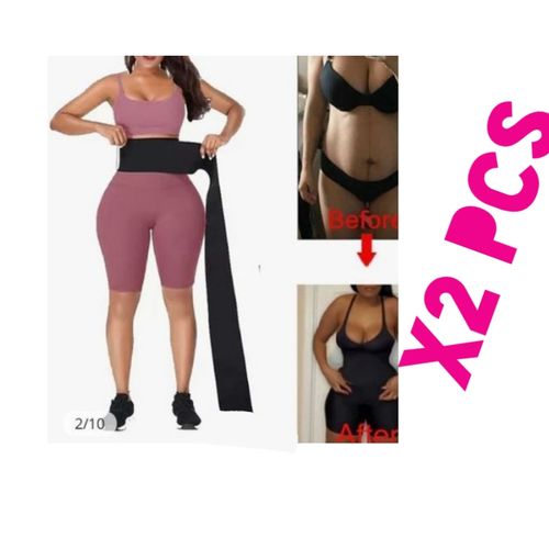 WAIST TRAINER Tummy Wrap/ Tummy Reduction Belt 2PCs