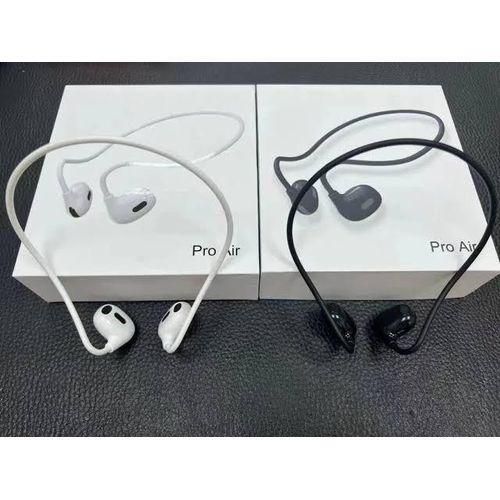 Pro Air Bluetooth 53 Wireless Neckband Sports Headphones Wireless Bluetooth Headsets Open Ear Sports Earphone With Mic BLACK