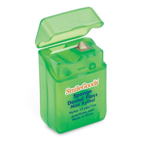 Gentle on Gums Dental Floss, 12 yds, Mint Xylitol, Bulk Pack of 72