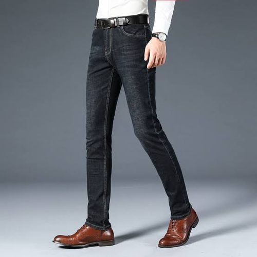 Quality Stock Jean For Men- Wash Black