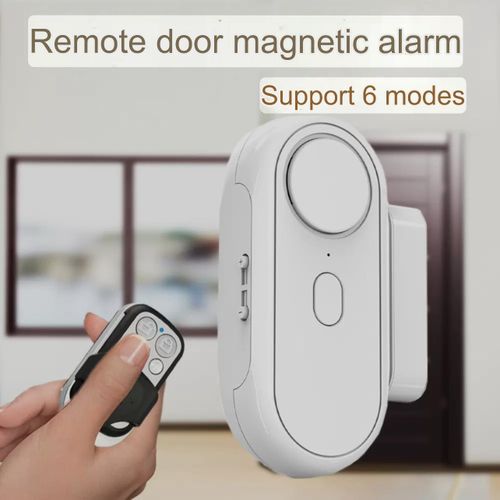 Door and window vibration alarm, magnetic door opener alarm, window breakage alarm, anti-theft alarm