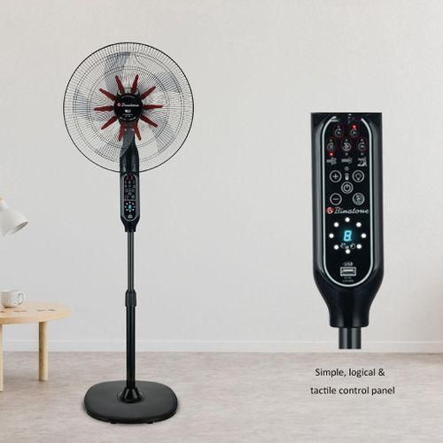 18 Inches AC/DC Rechargeable Fan (RCF-1865) - Black