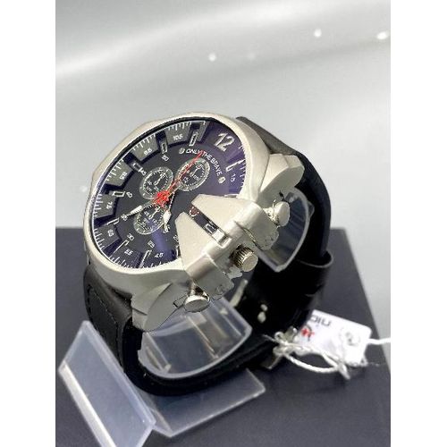 Men’s Luxury Leather Quartz Wristwatch