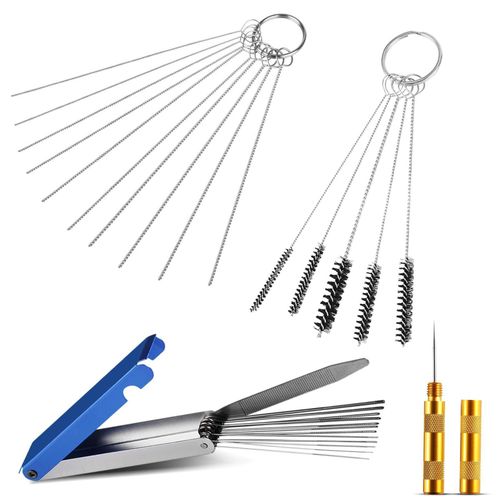 Carburetor Cleaning Kit,Carburetor Carbon Dirt Jet Remove Cleaner