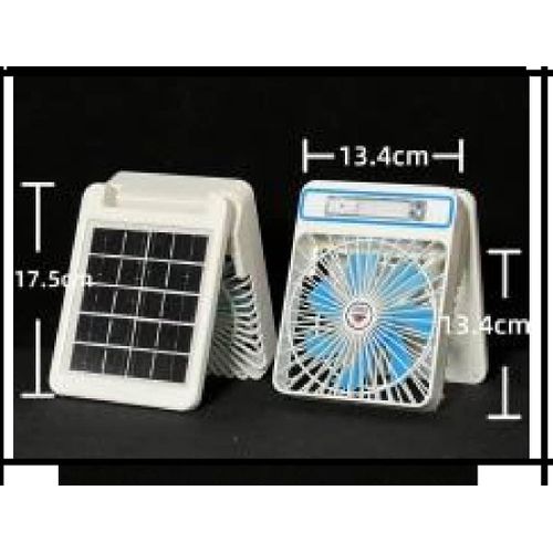 speed solar Rechargeable Fan
