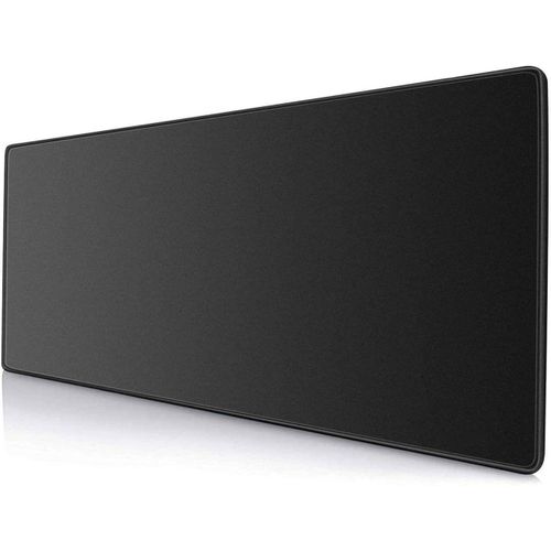 Gaming Mouse Pad Extended Mouse Mat (900x400x3mm), Nonslip Base Thick Comfy, Waterproof and Foldable Mat for Desktop Computer Laptop Keyboard Consoles, Black