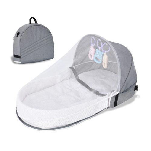 Portable Cradle Baby Crib Travel Bed With Mosquito Net