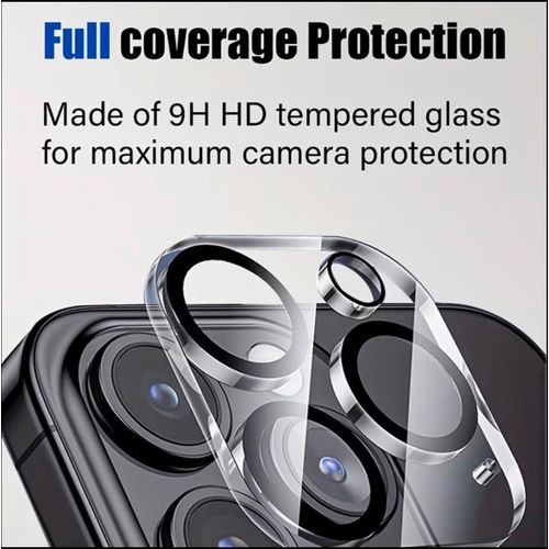 iPhone 16 pro Camera Lens Protector - Easy Installation, Anti-Scratch, Case-Friendly. ( Full Camera Lens )
