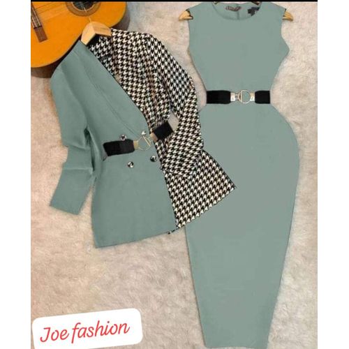 Gorgeous Ladies Gown And Jacket (Belt Not Included)