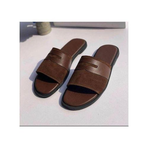 Stylish Suede Pam Slippers
