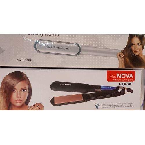 2 in 1 set Electric Hot Comb Straightener and hair brush