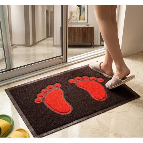Premium 3D Anti-Slip Footprint Entrance Mat