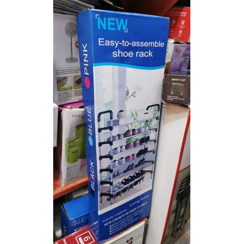 Easy-to-Assemble Multilayer Shoe Rack