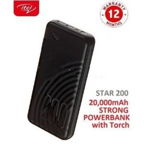 20000mAh Fast Charging, Bright Torch STAR 200 Power Bank