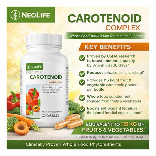 Carotenoid Complex 30 Capsules – Whole Food Antioxidant for Immune Support