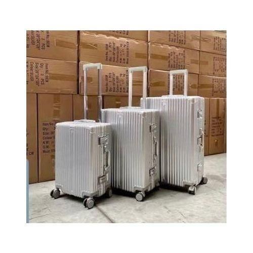 SILVER Hard Shell Luggage Box - 3 Sets