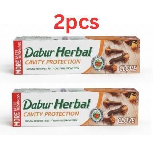 Herbal Clove Toothpaste – Prevents Cavities & Tooth Decay..2PCS NAFDAC Reg. 02-1297