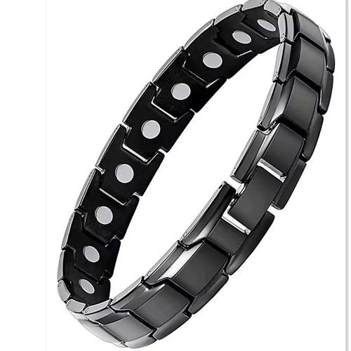 New Classic Hand Chain Bracelet Stainless Steel BLACK
