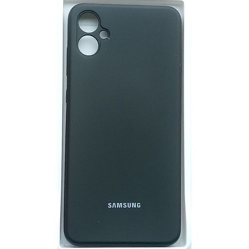 Galaxy A05 Smooth Classic Silicone Back Case Black