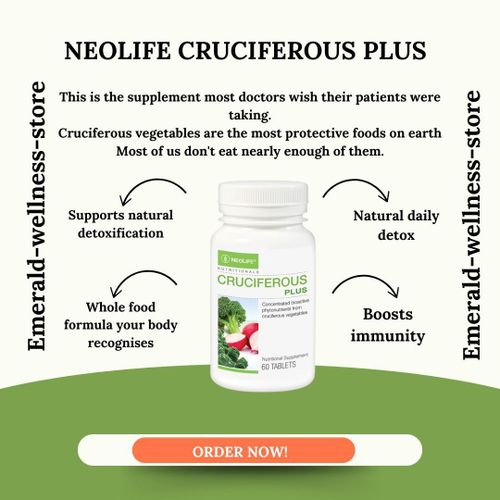 NEOLIFE Cruciferous Plus - 60 Tablets to help strengthen your body’s natural defenses.