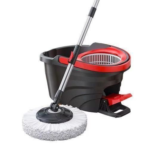 Split Bucket 360 Spin Rotation With Mobbing Stick And Bucket with soap dispenser