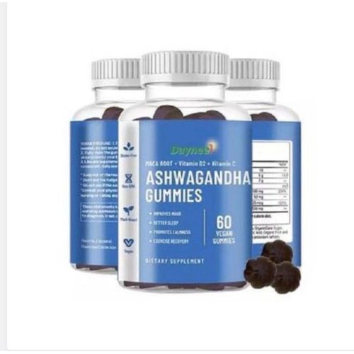 Ashwagandha Gummies + Maca & Vitamin C Stress Relief, Sleep