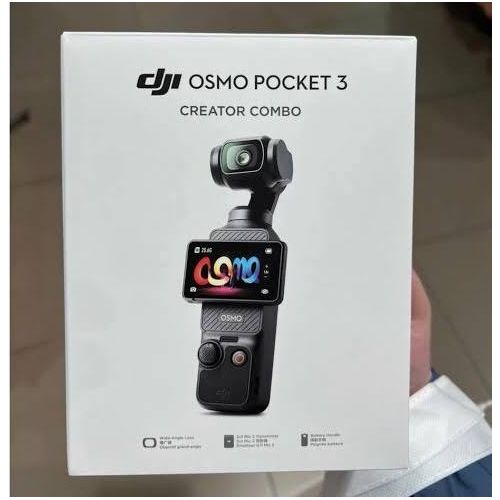 Osmo Pocket 3 Creator Combo With 4K Camera Gimbal and stabilizer