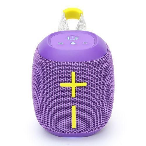 TG-389 Portable Outdoor IPX5 Waterproof Wireless Bluetooth Speaker (Purple)