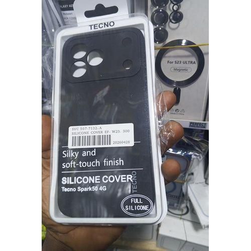 Tecno spark 50 smooth silicone case
