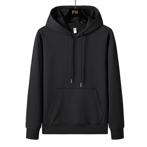 Men's Hoodie Long Sleeve Casual Shirts Sports Black Outdoor with Pocket Pullover Sweatshirt