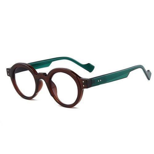 Futura Round Photochromic & Anti-Blue Light Glasses - Brown/Green