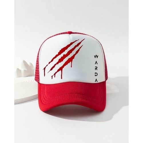 Unisex Graphic Printed Mesh Trucker Face Caps Set