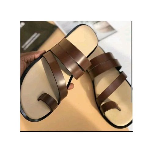 Men's Leather Palm Slippers