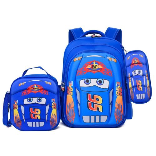 3-in-1 Quality School Bag Set with Lunch Bag & Pouch