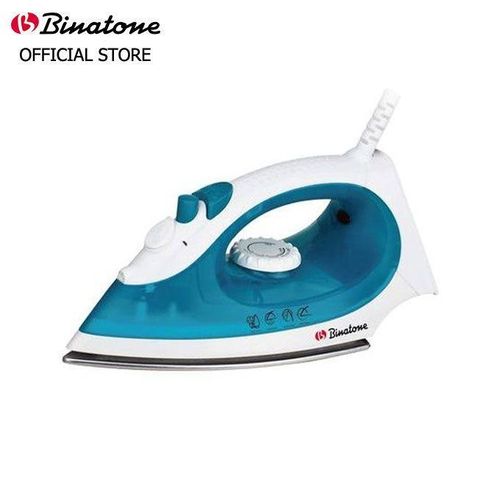 Smoother Gliding Steam Iron (SI-1605) - Blue + 2 Years Warranty.