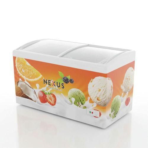Nexus 500L Energy Saving Glass Top Display Chest Freezer