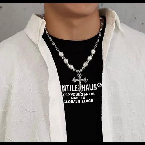 STUDDED BEADED CHAIN - OWX