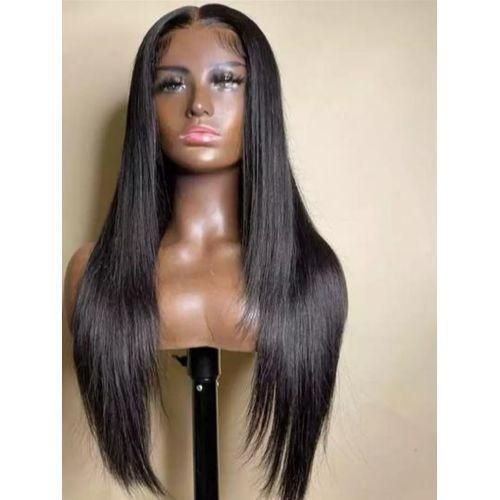 SleekSoft Straight Wig With Closure-1b