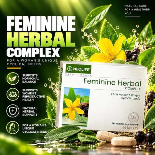 Feminine Herbal Complex Women’s Wellness Tablets 60 g n l d - n e o l i f e